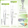takyu Multifunctional Phone Lanyard, 3 in 1 Cell Phone Detachable Adjustable Crossbody Strap & Neck Lanyard & Wrist Lanyard with 2x Tether Tab for Most Smartphones, Outdoor Travel Essential Black(Greyx1)