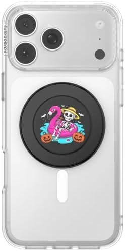 image:imagePopSockets Phone Grip for MagSafe Magnetic Holder GhostieSkelly Chill