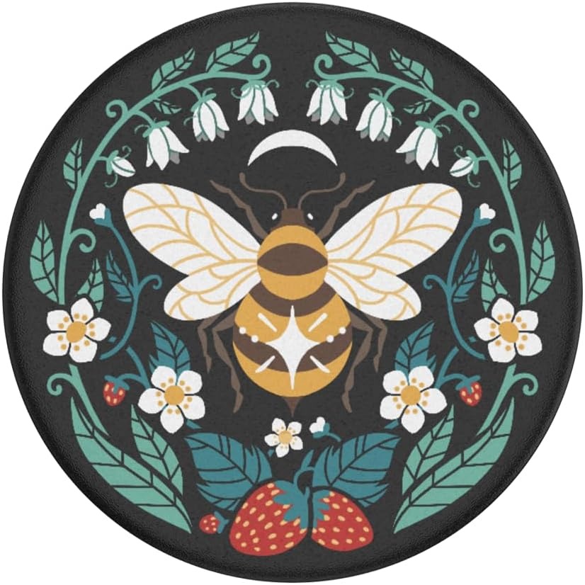 image:imagePopSockets Phone Grip for MagSafe Magnetic Holder MonarchBee Boho