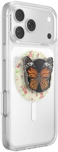 image:imagePopSockets Phone Grip for MagSafe Magnetic Holder MonarchMonarch Butterfly