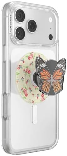 image:imagePopSockets Phone Grip for MagSafe Magnetic Holder MonarchMonarch Butterfly