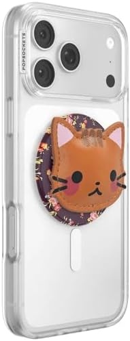 image:imagePopSockets Phone Grip for MagSafe Magnetic Holder Nana CatCowboy Kitty