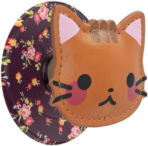 image:imagePopSockets Phone Grip for MagSafe Magnetic Holder Nana CatCowboy Kitty