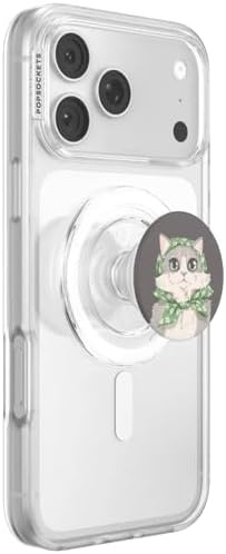 image:imagePopSockets Phone Grip for MagSafe Magnetic Holder Nana CatNana Cat