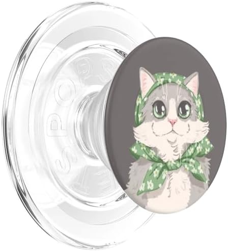 image:imagePopSockets Phone Grip for MagSafe Magnetic Holder Nana CatNana Cat