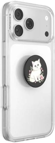 image:imagePopSockets Phone Grip for MagSafe Magnetic Holder Nana CatPretty Kitty