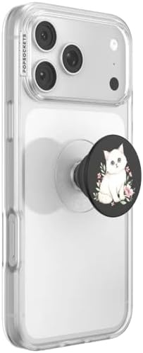 image:imagePopSockets Phone Grip for MagSafe Magnetic Holder Nana CatPretty Kitty