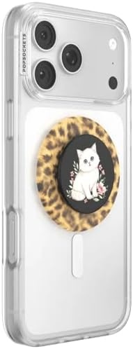 image:imagePopSockets Phone Grip for MagSafe Magnetic Holder Nana CatPretty Kitty