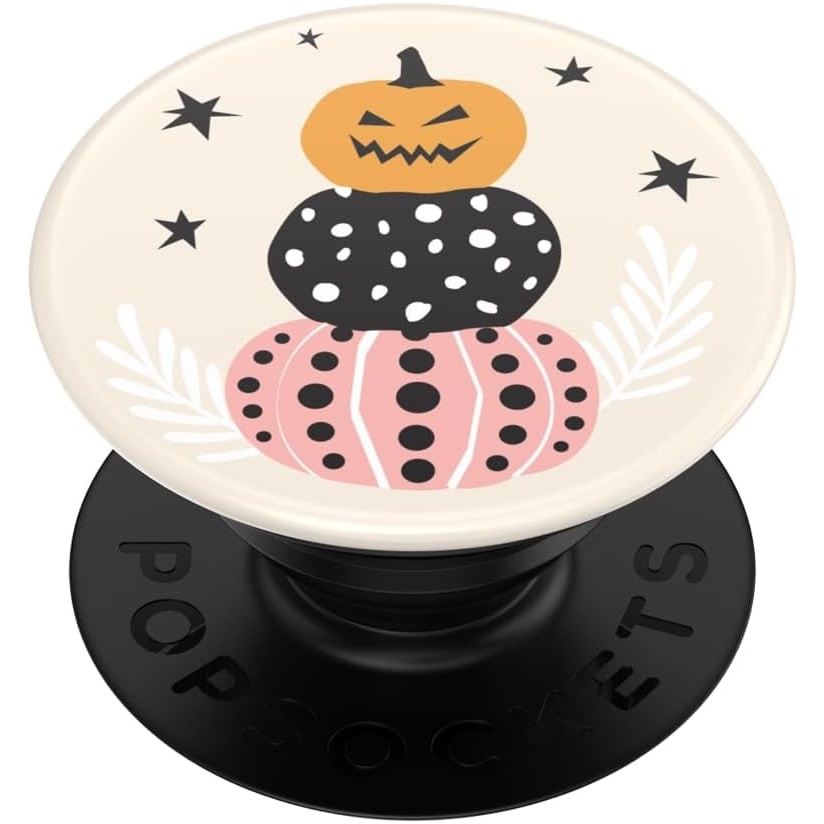 image:imagePopSockets Phone Grip for MagSafe Magnetic Holder GhostiePumpkin Stack