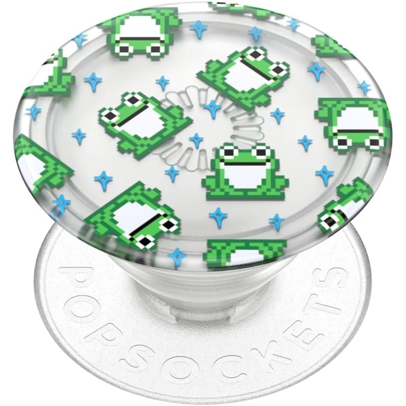 image:imagePopSockets Phone Grip for MagSafe Magnetic Holder Milk8 Bit Frogs