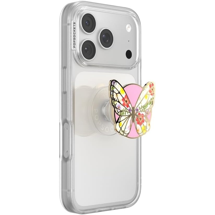 image:imagePopSockets Phone Grip for MagSafe Magnetic Holder MonarchMariposa Bloom Adhesive