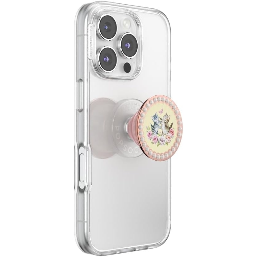 image:imagePopSockets Phone Grip for MagSafe Magnetic Holder Nana CatKitty Cameo