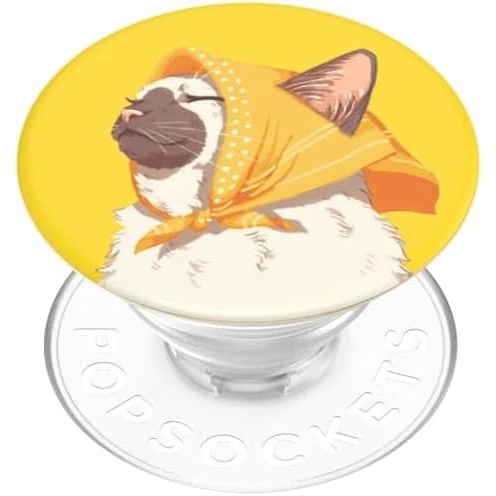 image:imagePopSockets Phone Grip for MagSafe Magnetic Holder Nana CatOma Cat