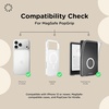 PopSockets Phone Grip for MagSafe, Magnetic Holder- Ghostie(Beetlejuice Drip)