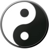PopSockets Phone Grip for MagSafe, Magnetic Holder- Ghostie(Yin Yang)