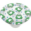 PopSockets Phone Grip for MagSafe, Magnetic Holder- Milk(8 Bit Frogs)
