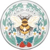PopSockets Phone Grip for MagSafe, Magnetic Holder- Monarch(Bee Boho Plant)