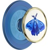 PopSockets Phone Grip for MagSafe, Magnetic Holder- Monarch(Enamel Gossamer)