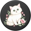 PopSockets Phone Grip for MagSafe, Magnetic Holder- Nana Cat(Pretty Kitty)