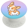 PopSockets Phone Grip for MagSafe, Magnetic Holder- Juniper(Cheeky Corgi)