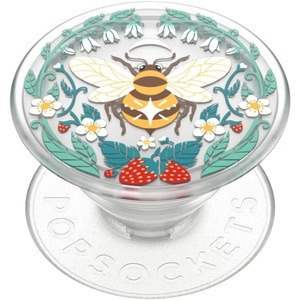 PopSockets Phone Grip for MagSafe, Magnetic Holder- Monarch(Bee Boho Plant)