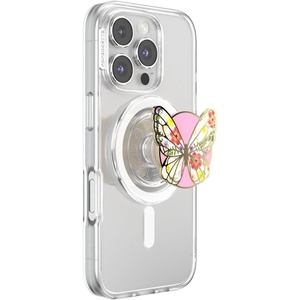 PopSockets Phone Grip for MagSafe, Magnetic Holder- Monarch(Mariposa Bloom)