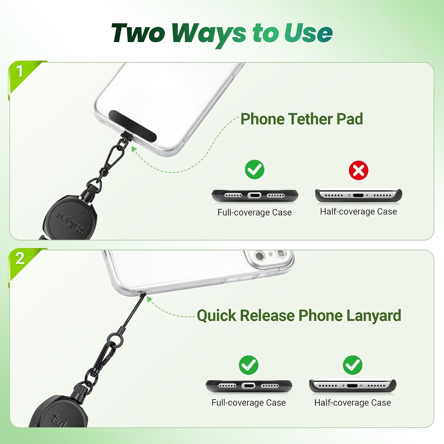 image:imagetakyu Cell Phone Tether Antitheft Strap Lanyard BlackBlackblack