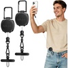 takyu Cell Phone Tether Anti-theft Strap Lanyard, Black(Black+black)