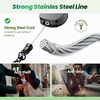takyu Cell Phone Tether Anti-theft Strap Lanyard, Black(Black+orange)