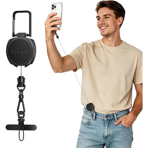 takyu Cell Phone Tether Anti-theft Strap Lanyard, Black(Blacknew)